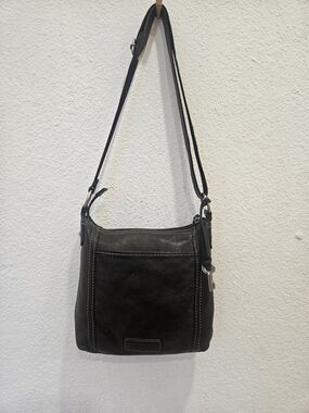 Vintage 90s Fossil Leather Crossbody